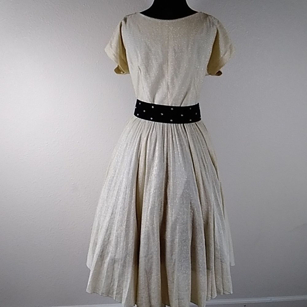 Vintage Handmade ILGWU Women Dress Size 11/12 Belt Not Included